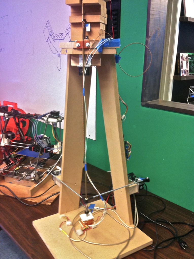 scrap wood 3D printer